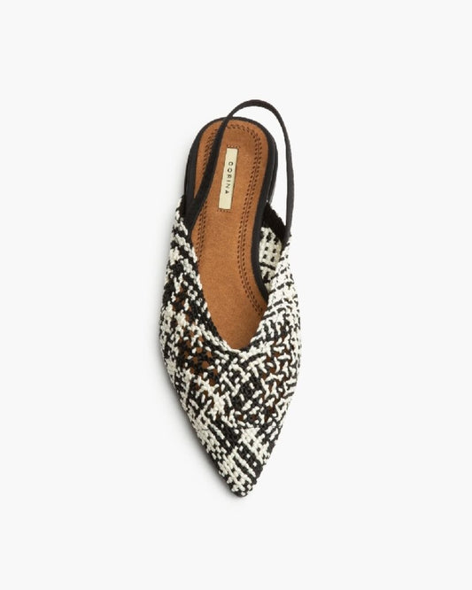 Flat Shoe Nappa NEG/BLA