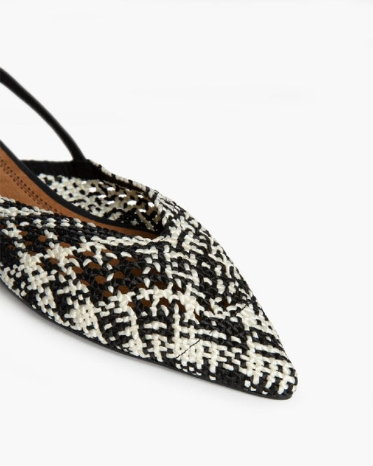Flat Shoe Nappa NEG/BLA