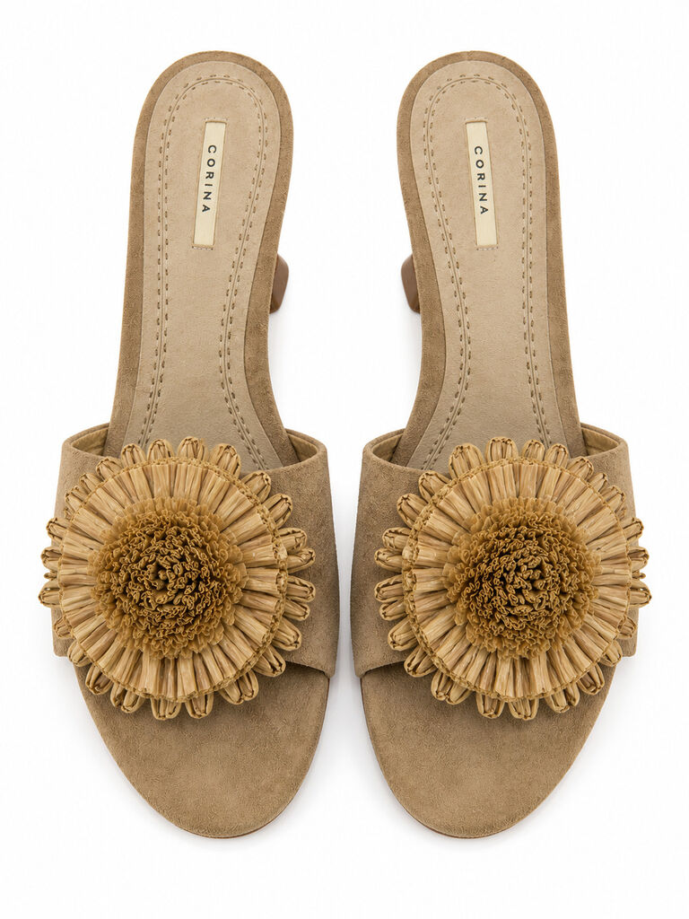 Sandal Suede CAMEL
