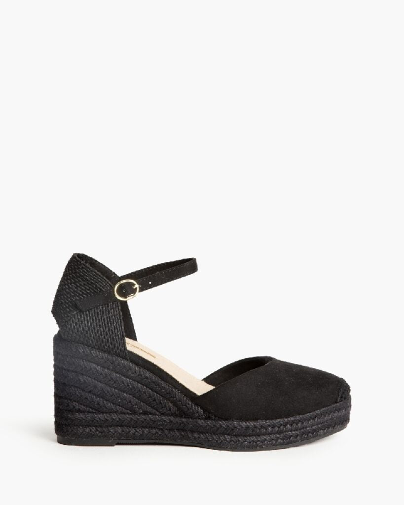 Espadrilles Suede NEGRO