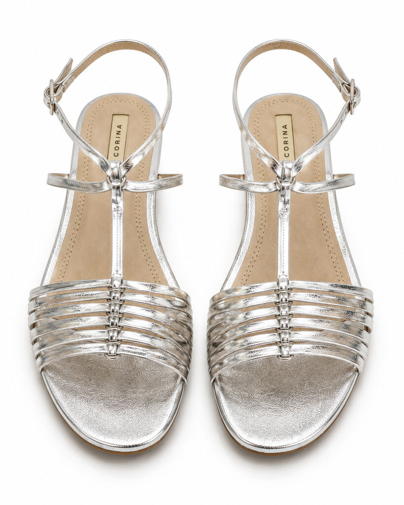 Flat Shoe Laminato PLATA