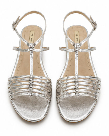 Flat Shoe Laminato PLATA
