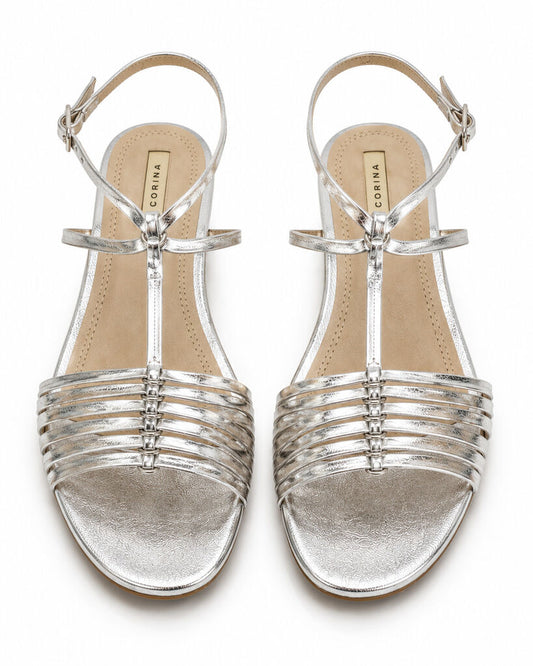 Flat Shoe Laminato PLATA