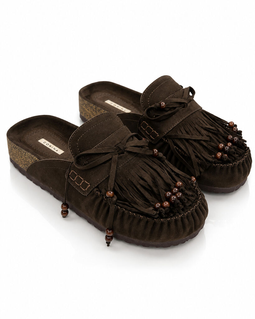 Clog Suede CAFE
