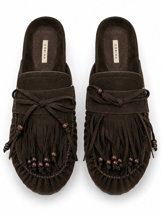 Clog Suede CAFE