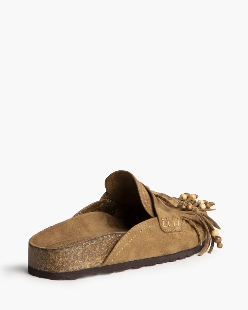 Clog Suede CAMEL