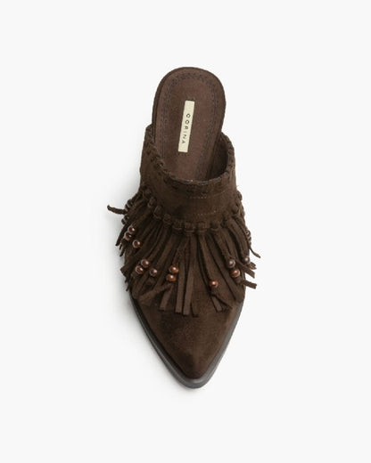 Mule Suede CAFE