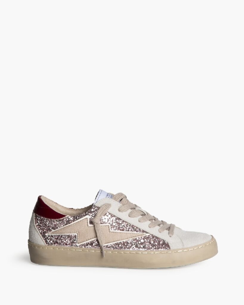 Sneaker Glitter ROSA