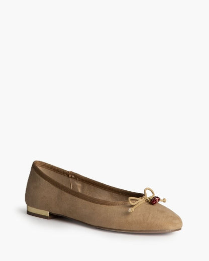 Ballerina Suede CAMEL