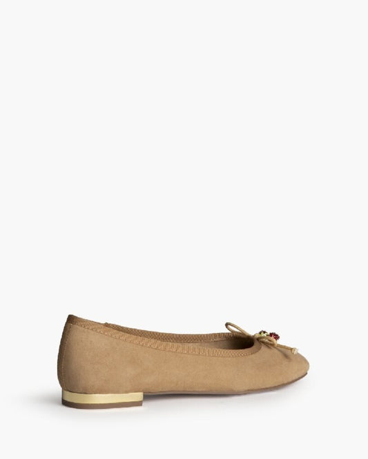 Ballerina Suede CAMEL