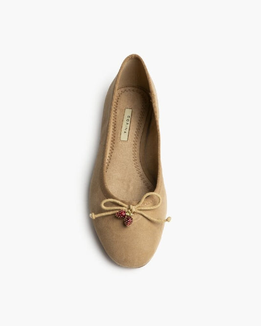 Ballerina Suede CAMEL