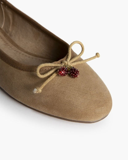 Ballerina Suede CAMEL