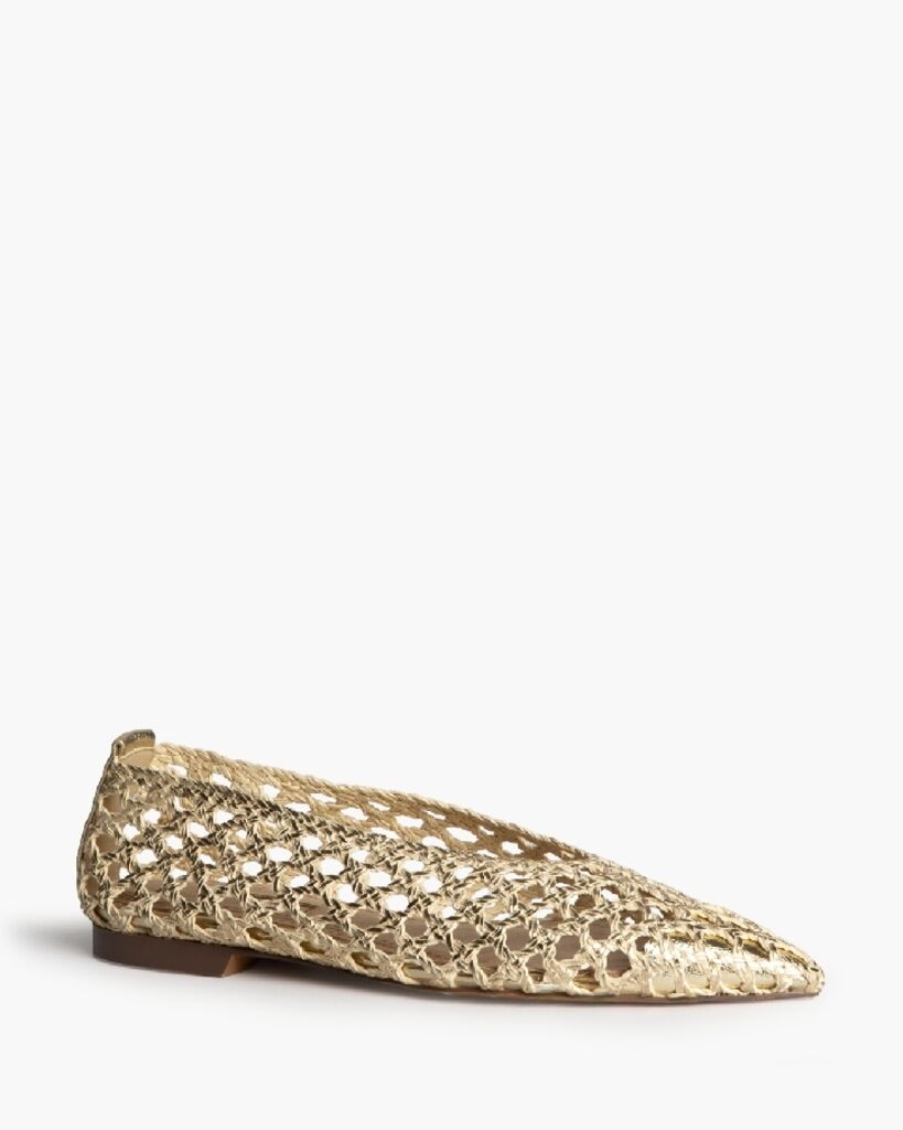 Ballerina Braided Laminato ORO