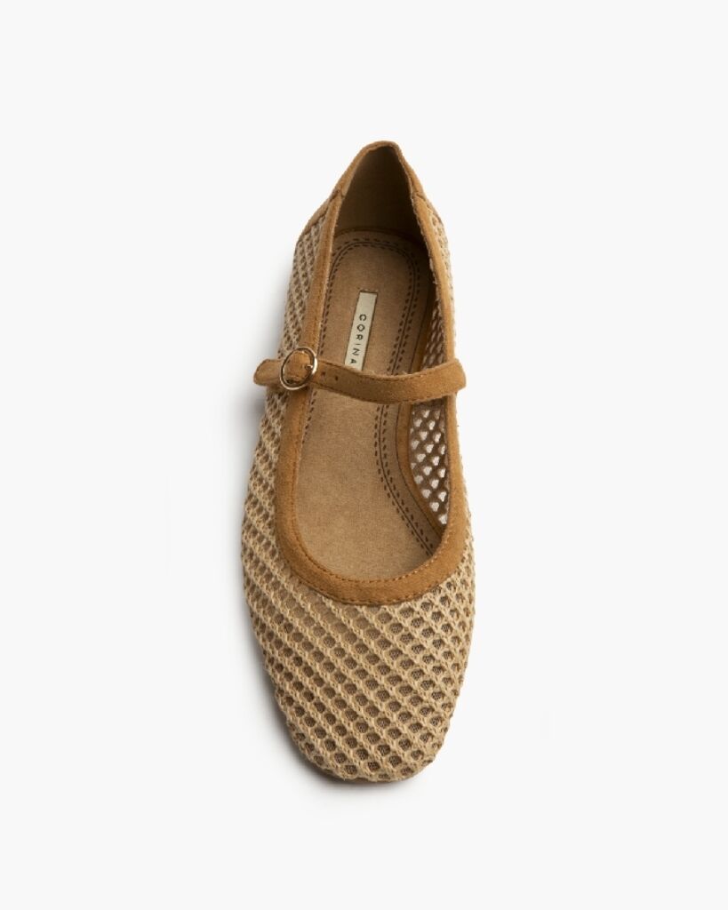Mary Jane Shoe Cord CAMEL