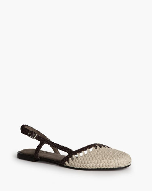 Flat Shoe Intreccio HIELO