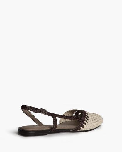 Flat Shoe Intreccio HIELO