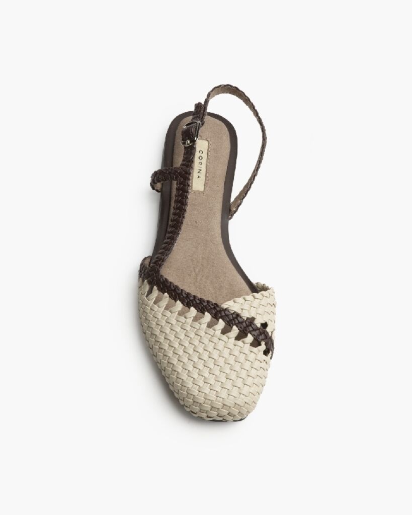 Flat Shoe Intreccio HIELO