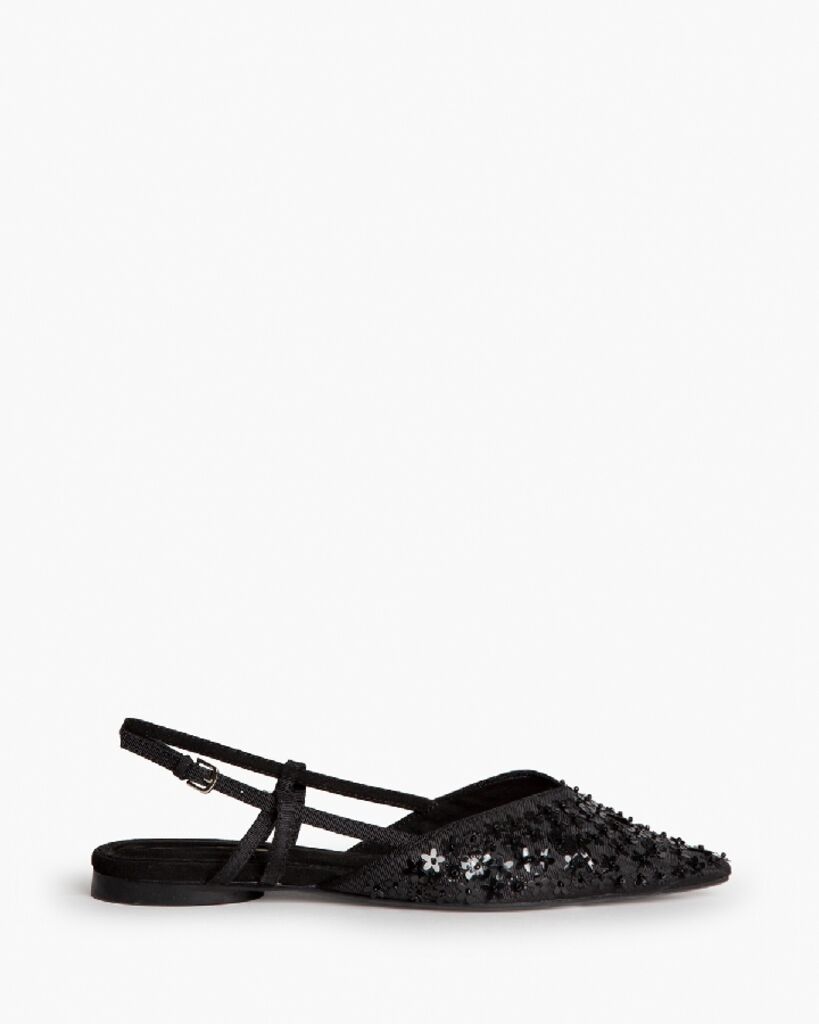 Flat Shoe Pai/Tess NEGRO