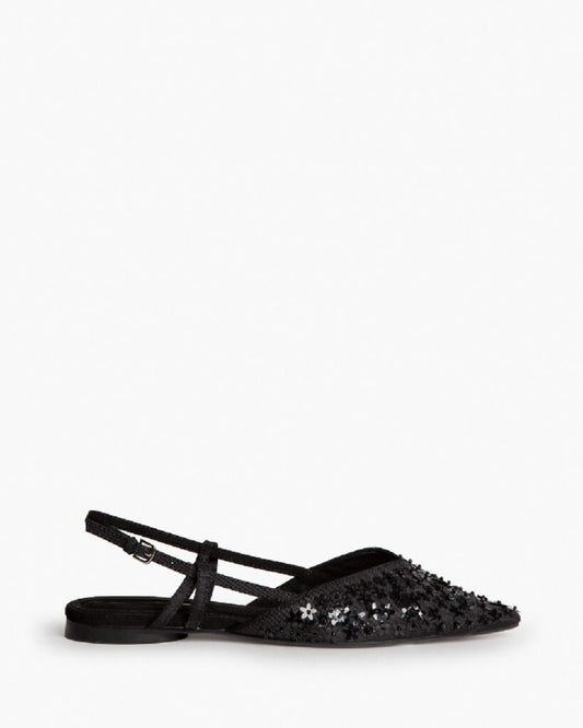 Flat Shoe Pai/Tess NEGRO