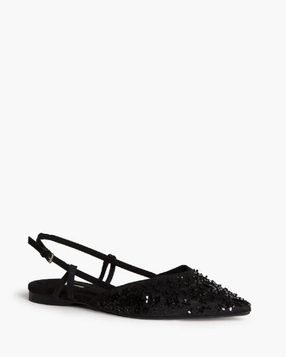 Flat Shoe Pai/Tess NEGRO