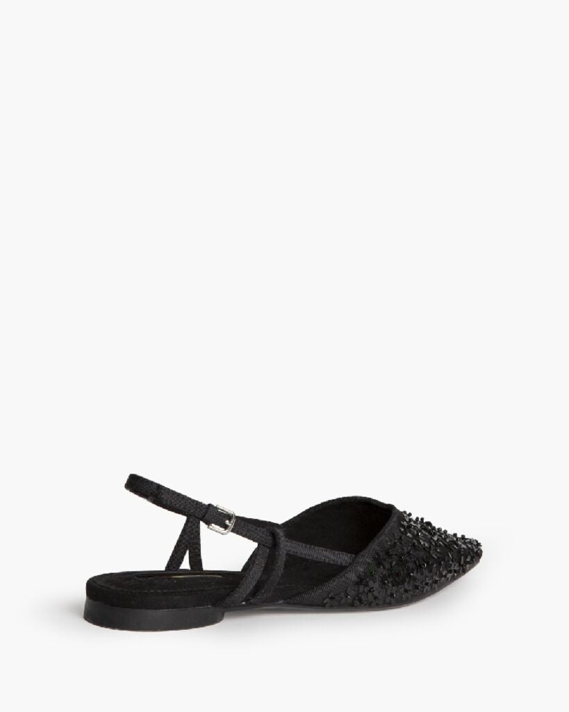 Flat Shoe Pai/Tess NEGRO