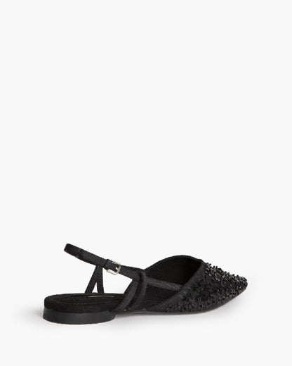 Flat Shoe Pai/Tess NEGRO