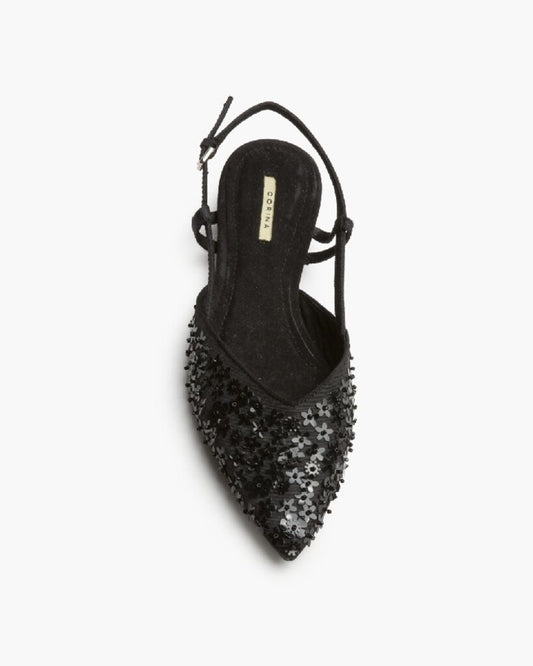 Flat Shoe Pai/Tess NEGRO