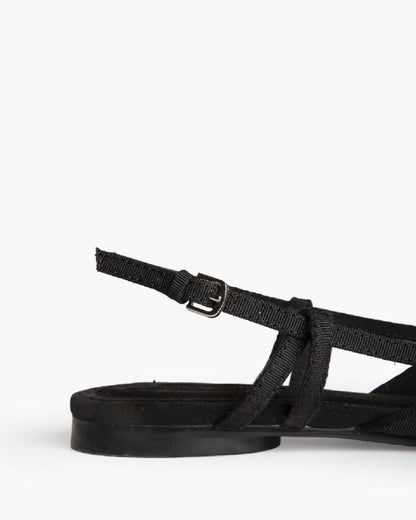 Flat Shoe Pai/Tess NEGRO