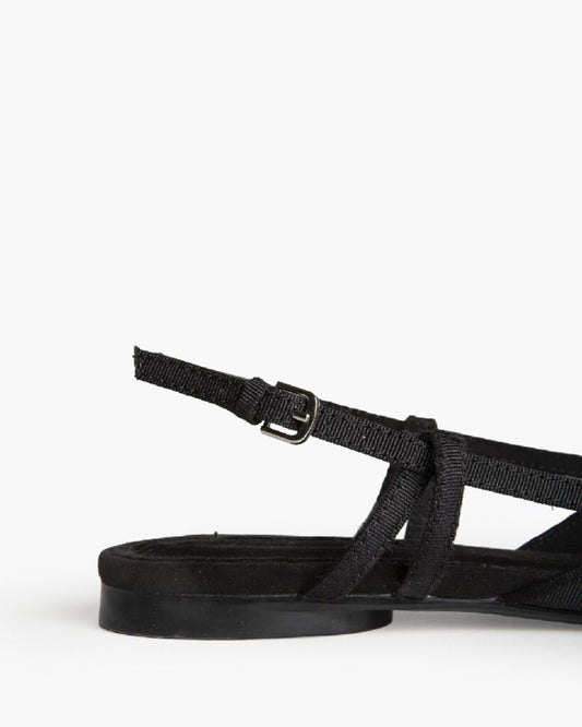 Flat Shoe Pai/Tess NEGRO