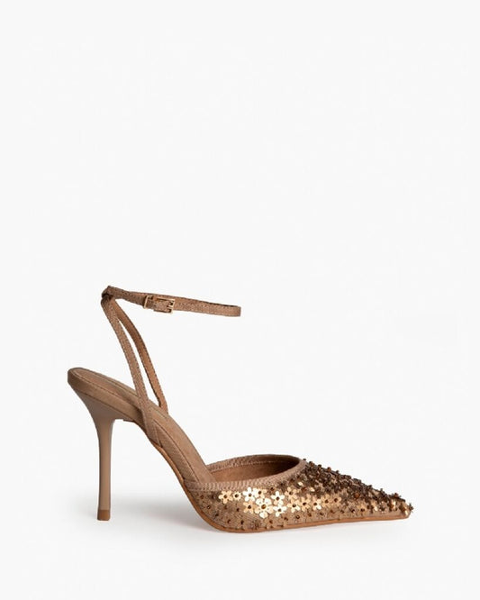 Ankle Strap Pump Pai/Tess CAMEL