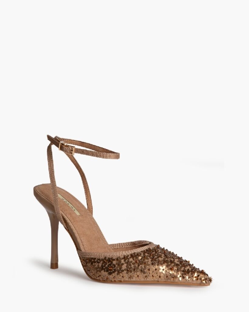 Ankle Strap Pump Pai/Tess CAMEL