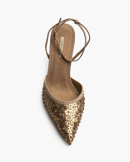 Ankle Strap Pump Pai/Tess CAMEL