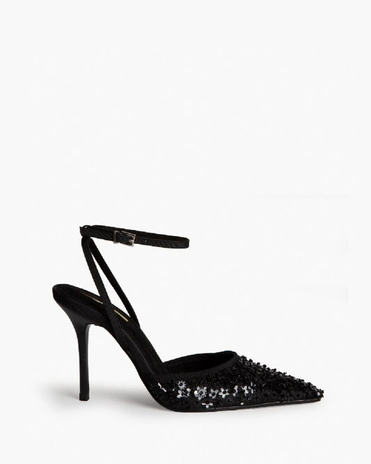 Ankle Strap Pump Pai/Tess NEGRO