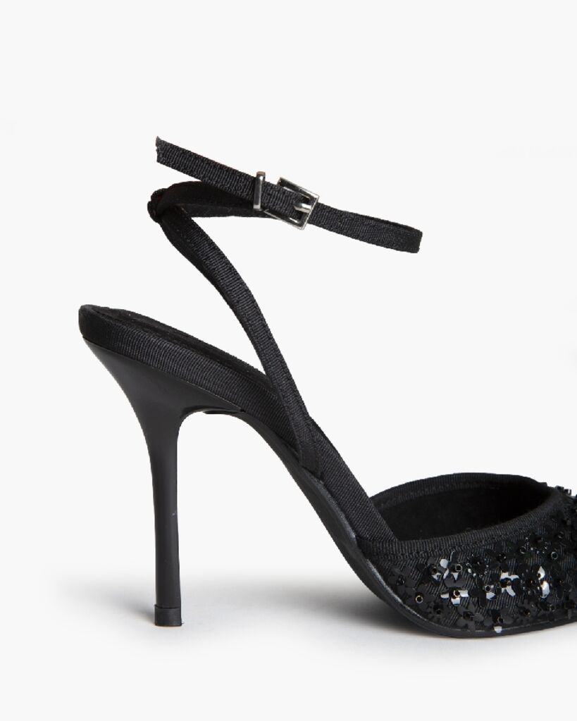 Ankle Strap Pump Pai/Tess NEGRO