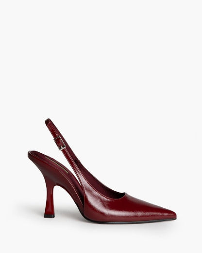 Sling-Back Nappa BURDEOS