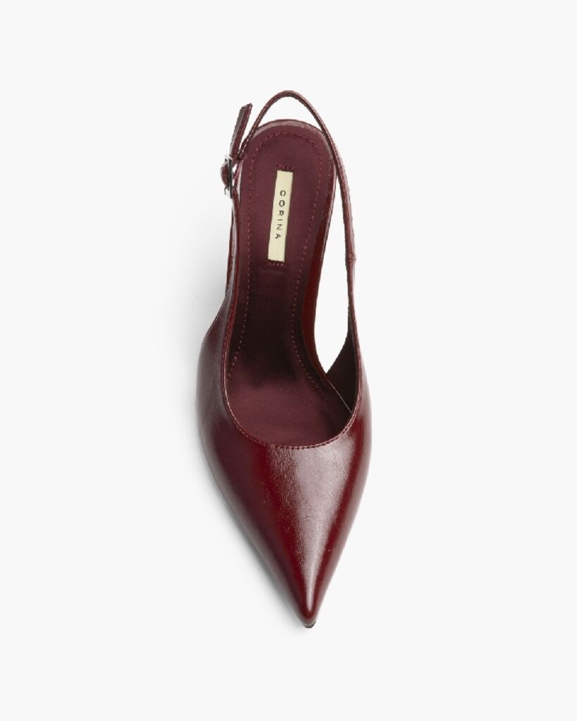 Sling-Back Nappa BURDEOS