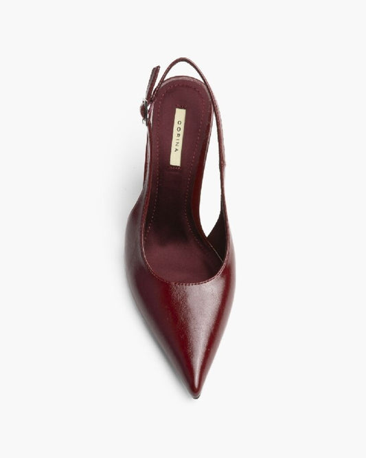 Sling-Back Nappa BURDEOS