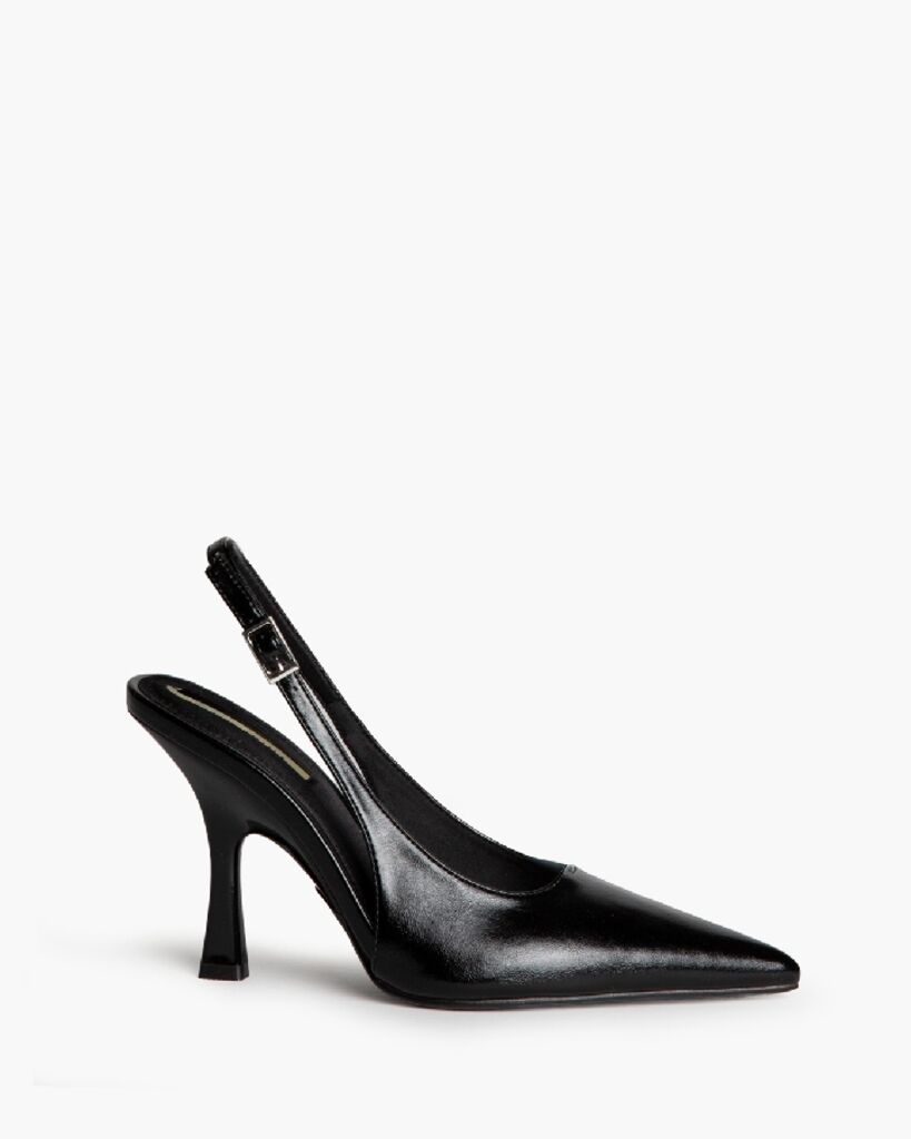 Sling-Back Nappa NEGRO