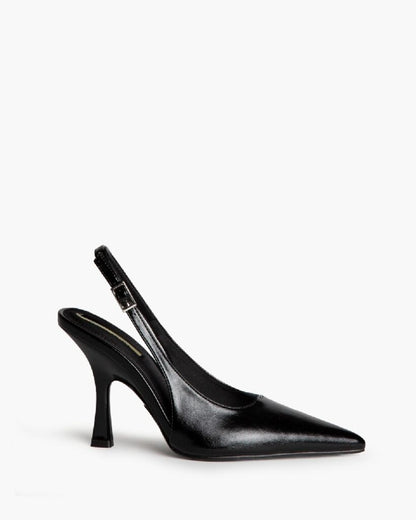 Sling-Back Nappa NEGRO