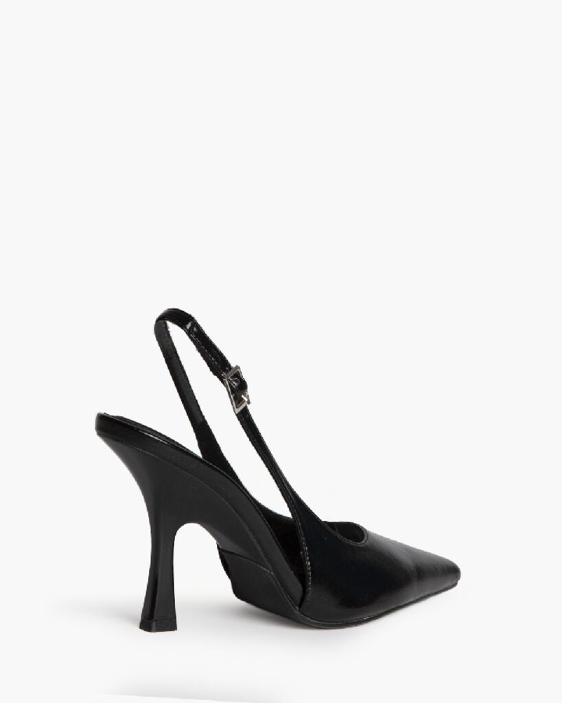 Sling-Back Nappa NEGRO