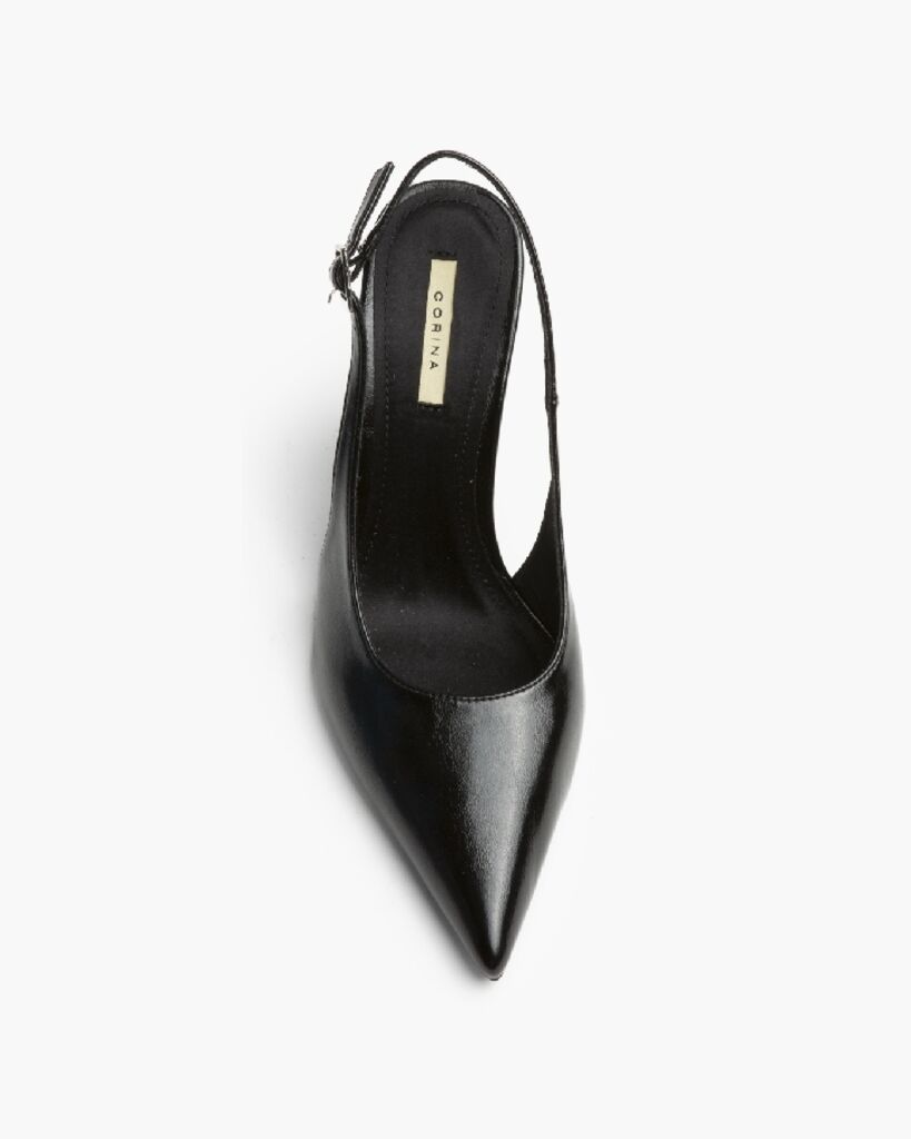 Sling-Back Nappa NEGRO