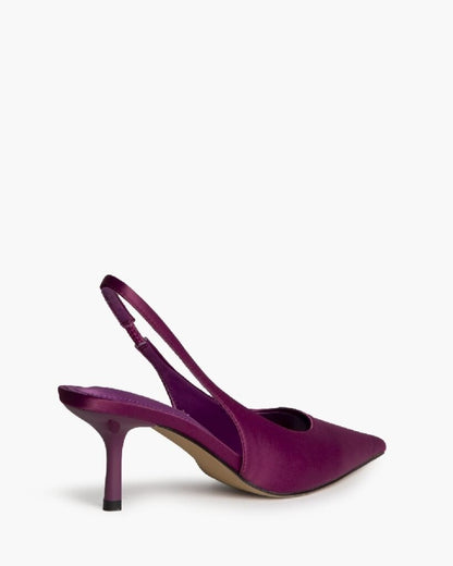 Sling-Back Satin BUGANVI