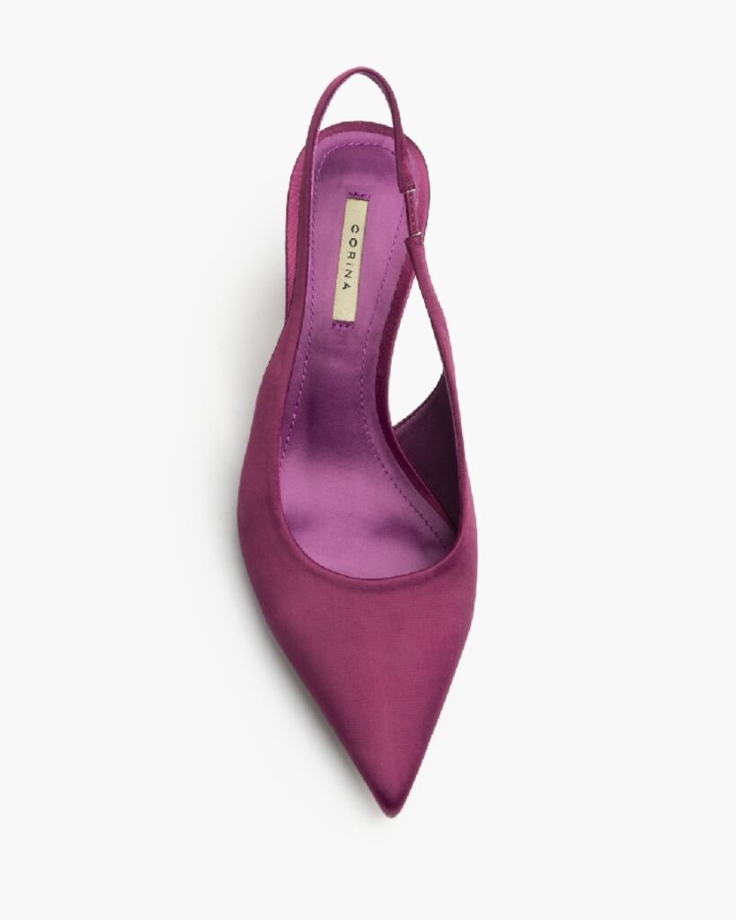 Sling-Back Satin BUGANVI