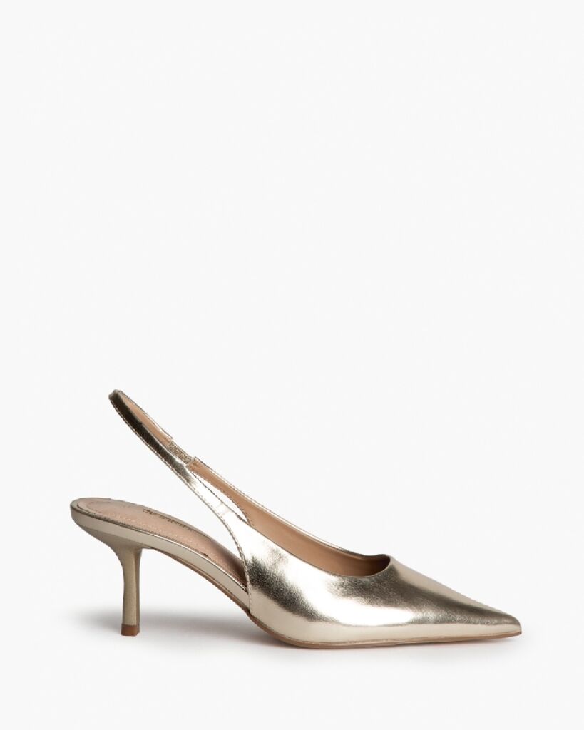 Sling-Back Laminato ORO