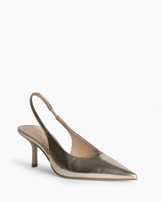 Sling-Back Laminato ORO