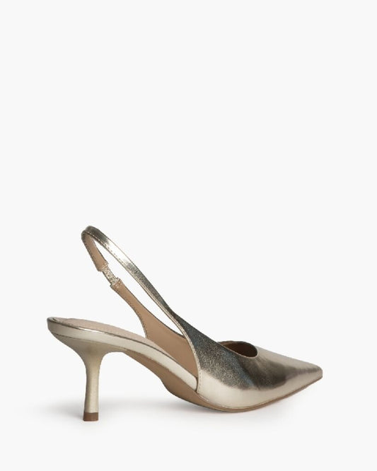 Sling-Back Laminato ORO