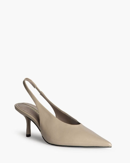 Sling-Back Nappa BEIGE