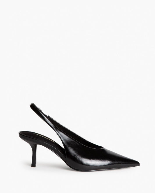 Sling-Back Nappa NEGRO