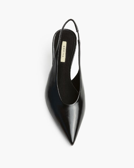 Sling-Back Nappa NEGRO