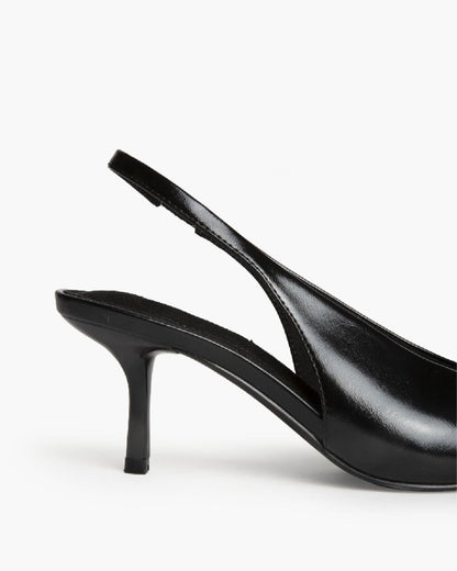 Sling-Back Nappa NEGRO